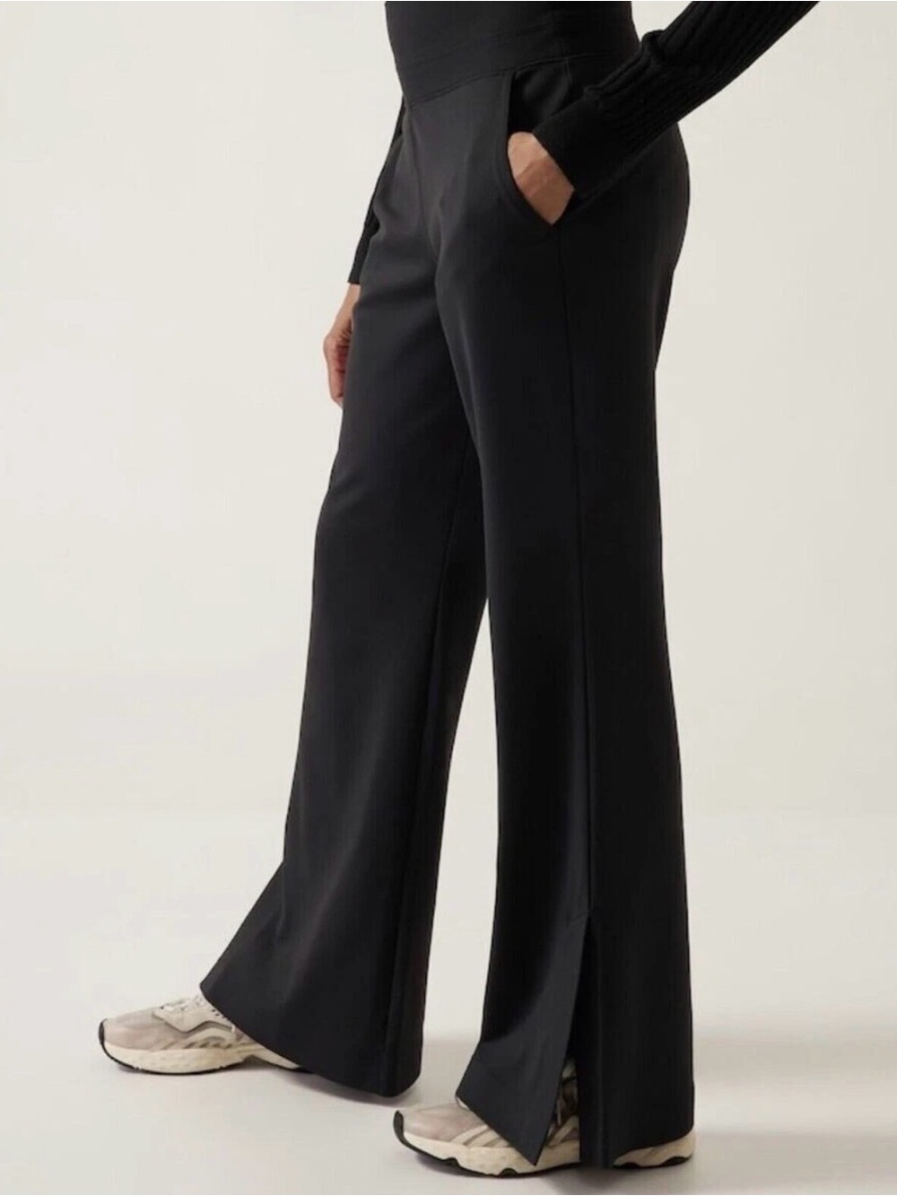 Athleta Venice Flare Pant Side Slit Size Medium